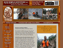 Tablet Screenshot of montana-hunting-outfitter.com